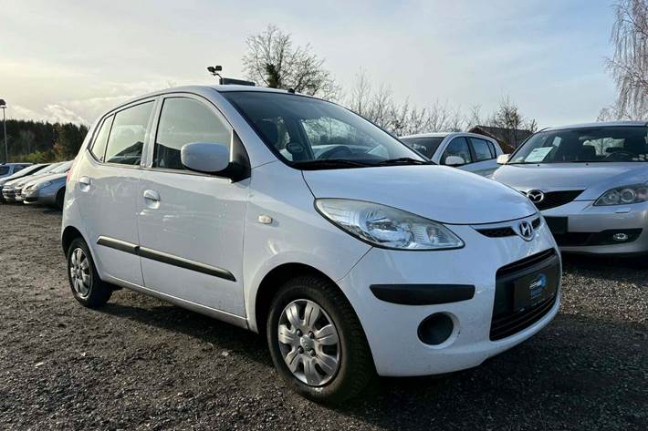 Hvid Hyundai i10 fra 2008