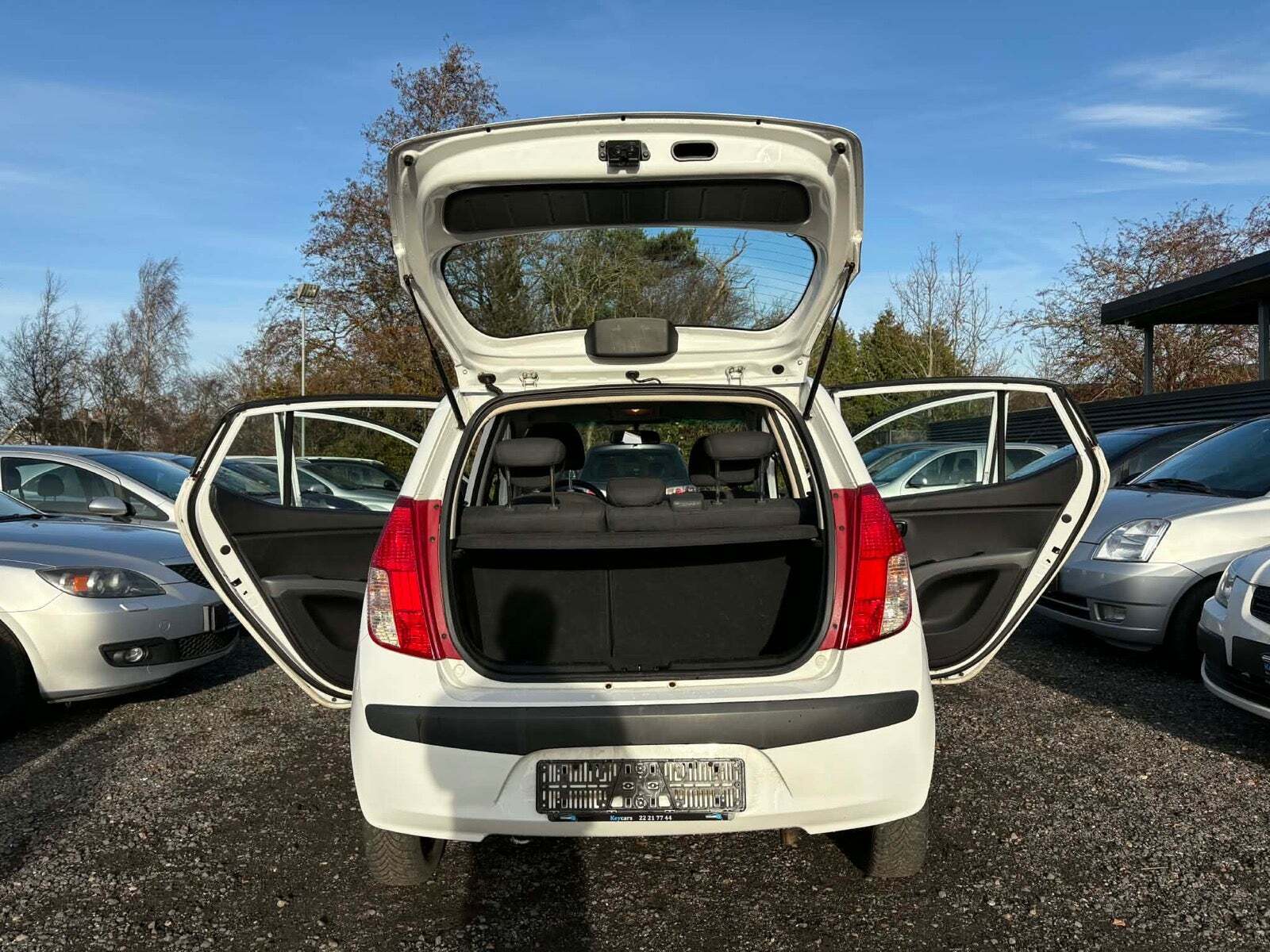 Hvid Hyundai i10 fra 2008