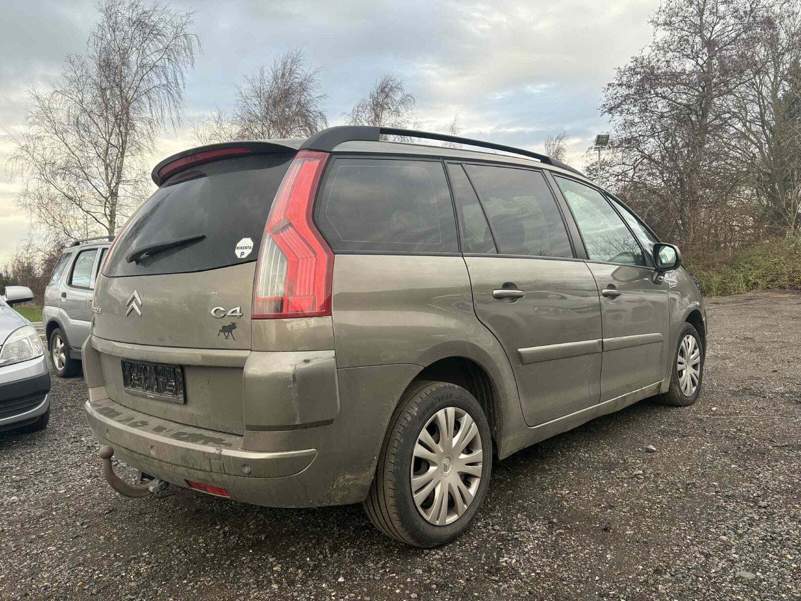 Orange Citroën C4 Picasso fra 2007