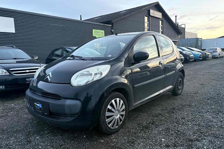 Sort Citroën C1 fra 2006 set udefra