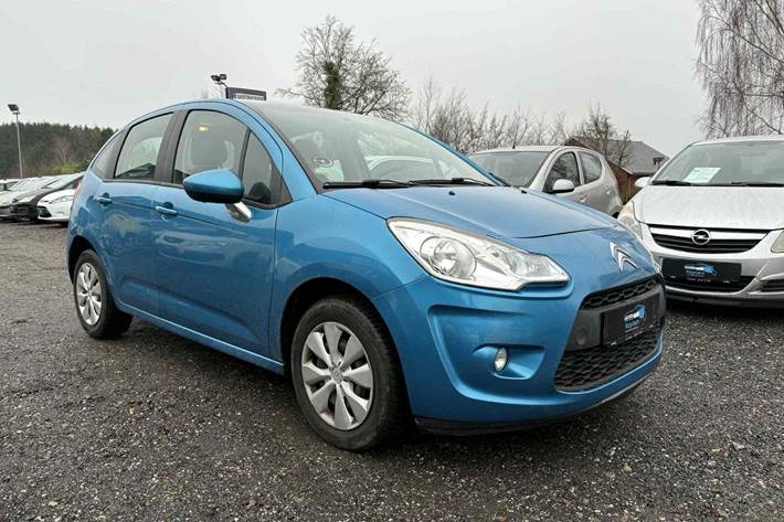 Blå Citroën C3 fra 2010