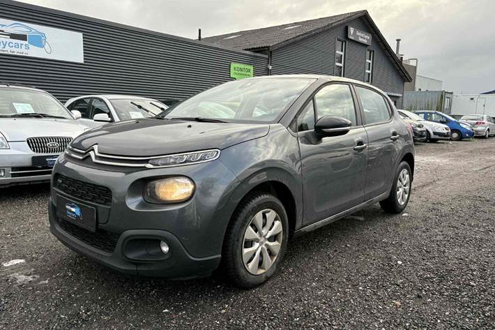 Grå Citroën C3 fra 2017