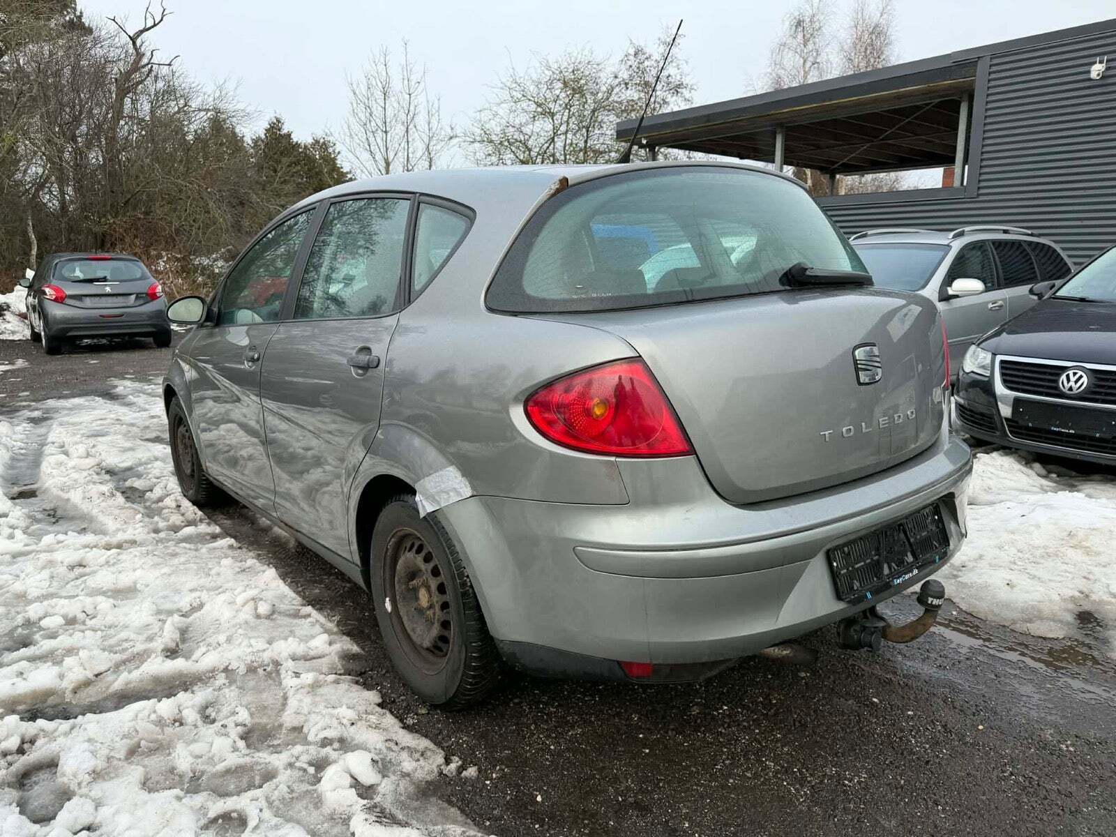 Grå Seat Toledo fra 2007