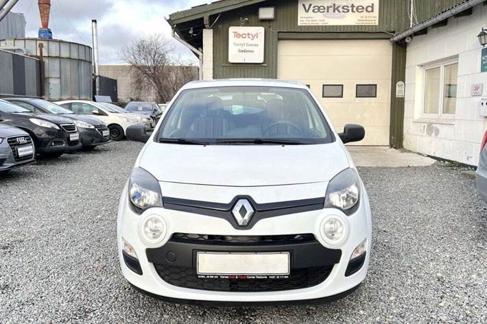 Hvid Renault Twingo fra 2013