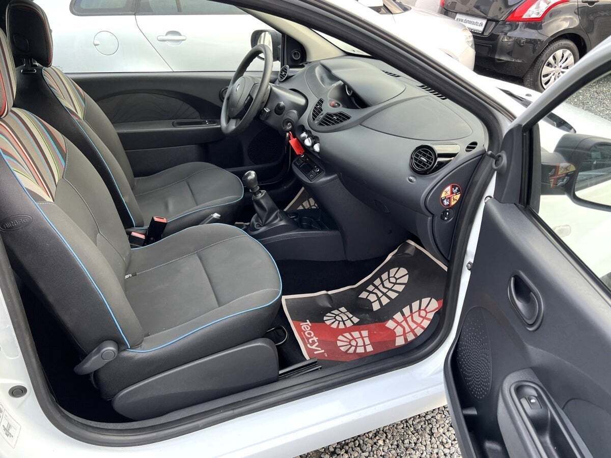 Hvid Renault Twingo fra 2013
