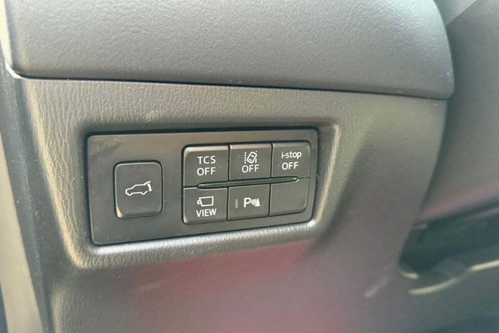 Blå Mazda CX-5 fra 2018