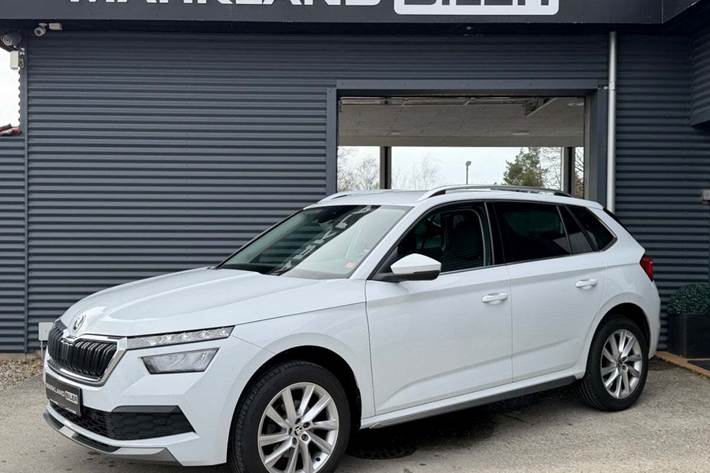 Hvid Skoda Kamiq fra 2020