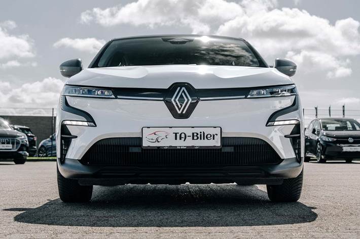 Hvid Renault Megane E-Tech fra 2024