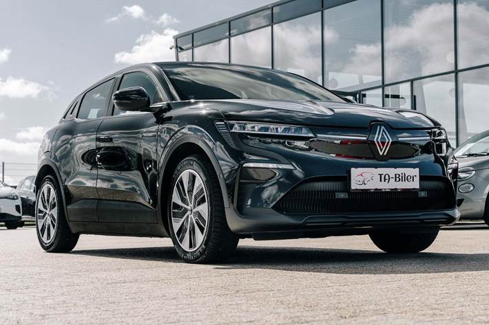 Sort Renault Megane E-Tech fra 2023