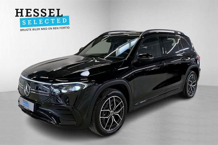 Sort Mercedes EQB250 fra 2023