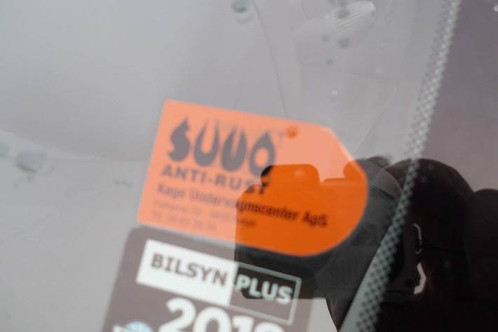 Hvid Fiat Panda fra 2012