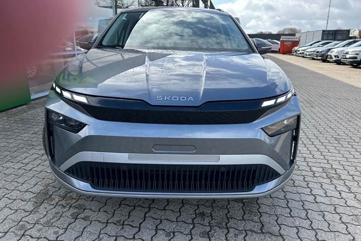 Grå Skoda Enyaq fra 2026