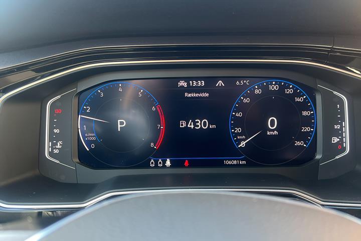 Sort VW Polo fra 2021