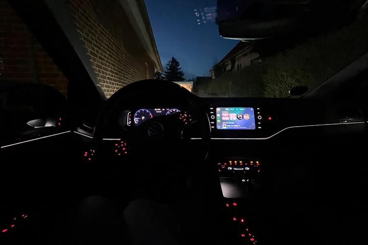 Sort VW Polo fra 2021