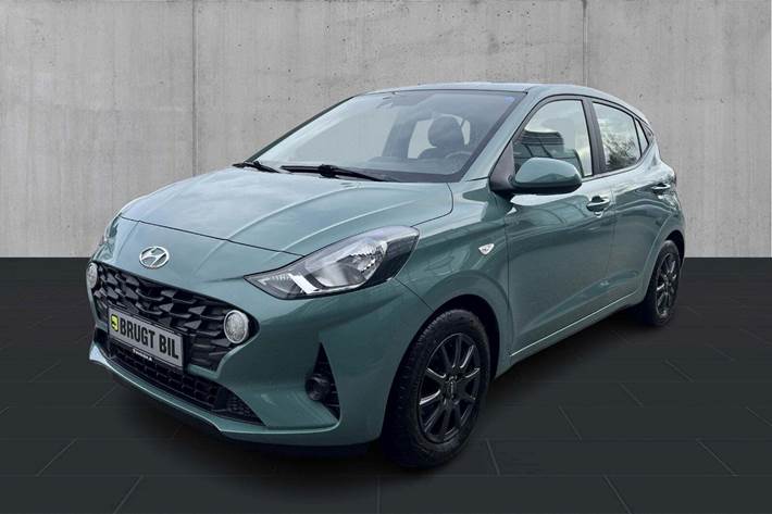 Grøn Hyundai i10 fra 2022