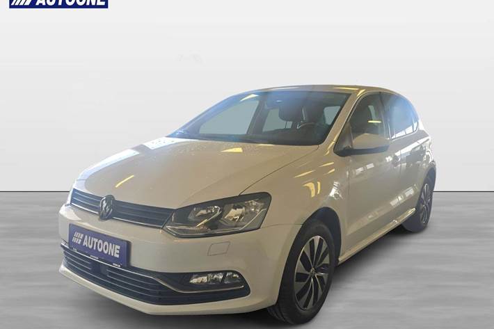 Hvid VW Polo fra 2016