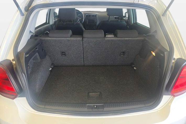 Hvid VW Polo fra 2016