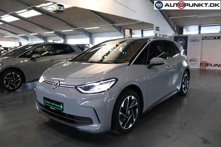 Grå VW ID.3 fra 2025