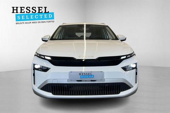 Hvid Skoda Enyaq fra 2026