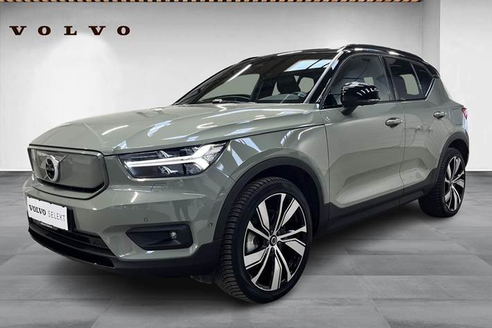 Grøn Volvo XC40 fra 2021