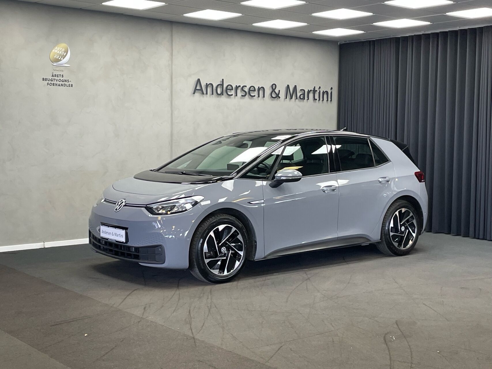Grå VW ID.3 fra 2022