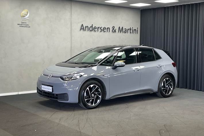 Grå VW ID.3 fra 2022