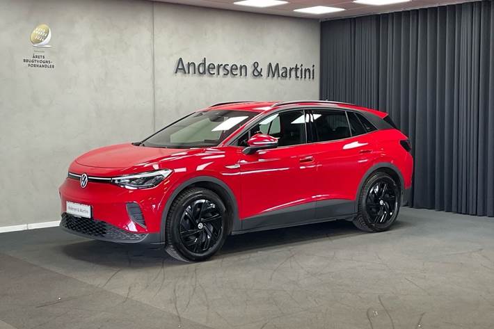 Rød VW ID.4 fra 2023