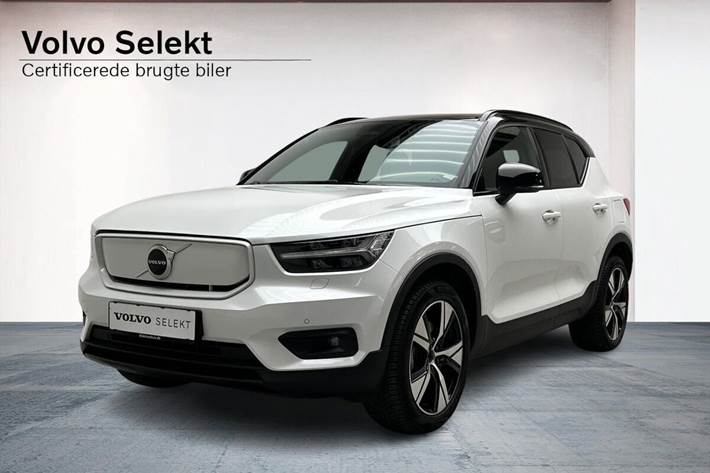 Hvid Volvo XC40 fra 2022