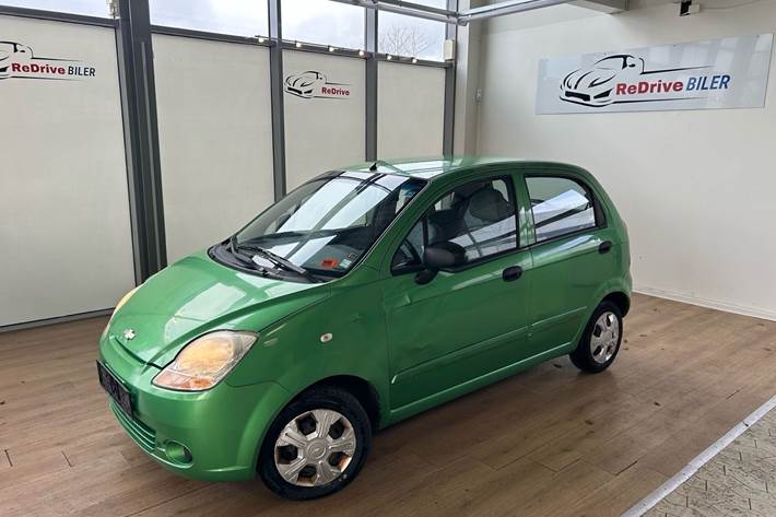 Grøn Chevrolet Matiz fra 2008