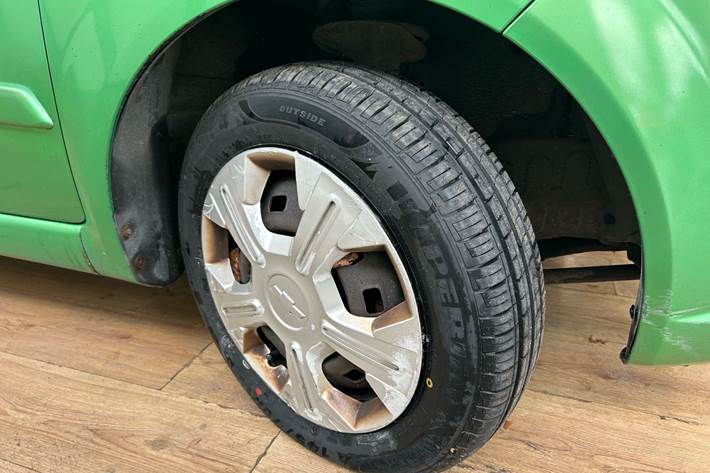 Grøn Chevrolet Matiz fra 2008