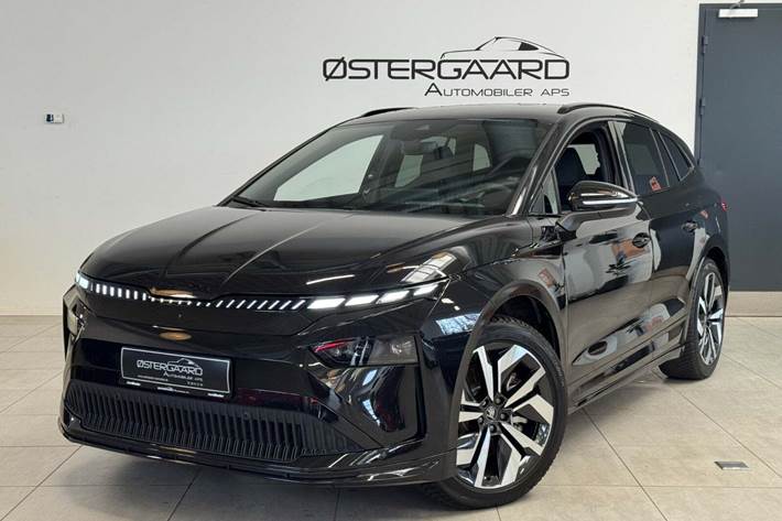 Sort Skoda Enyaq fra 2026