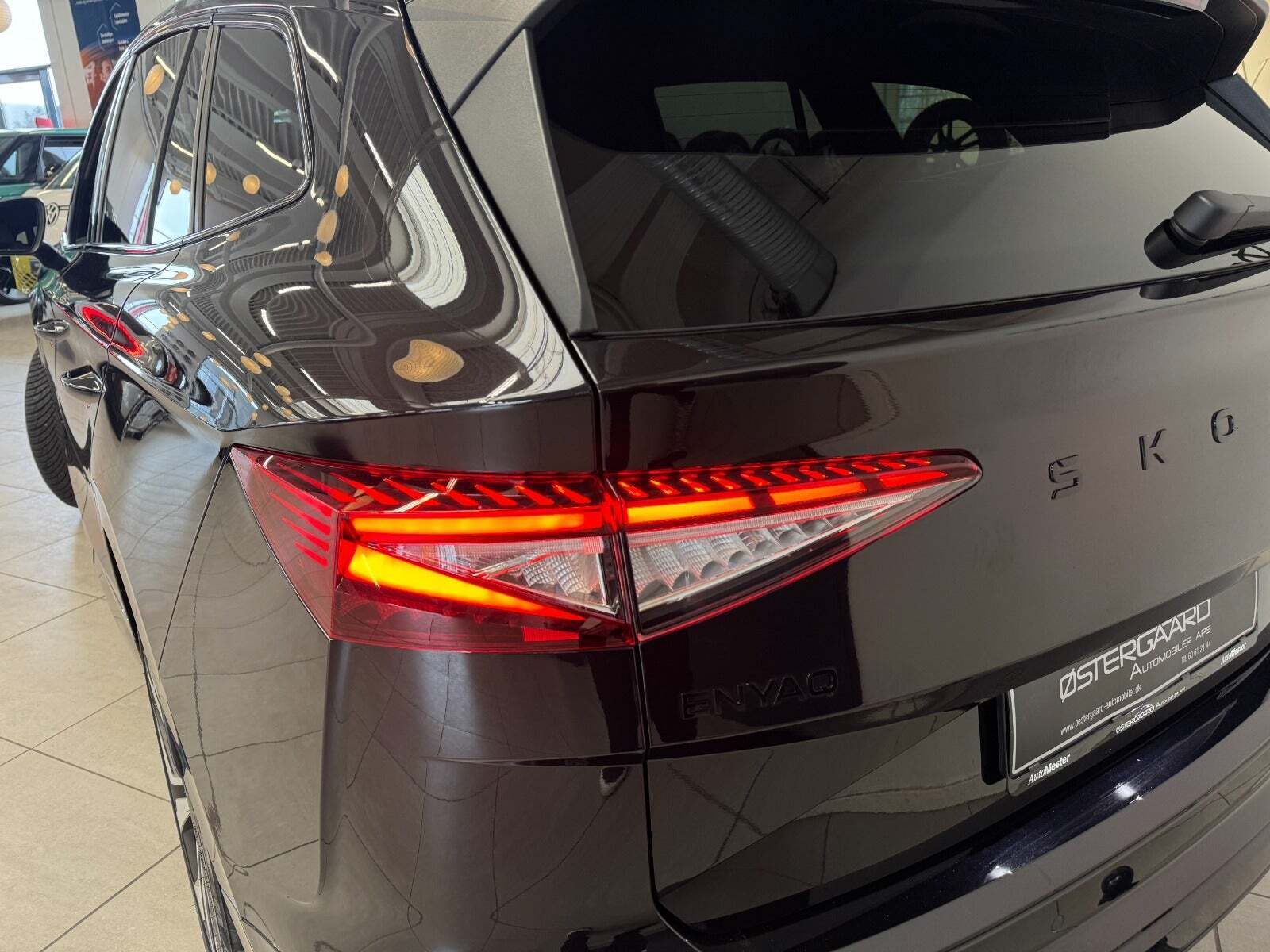 Sort Skoda Enyaq fra 2026