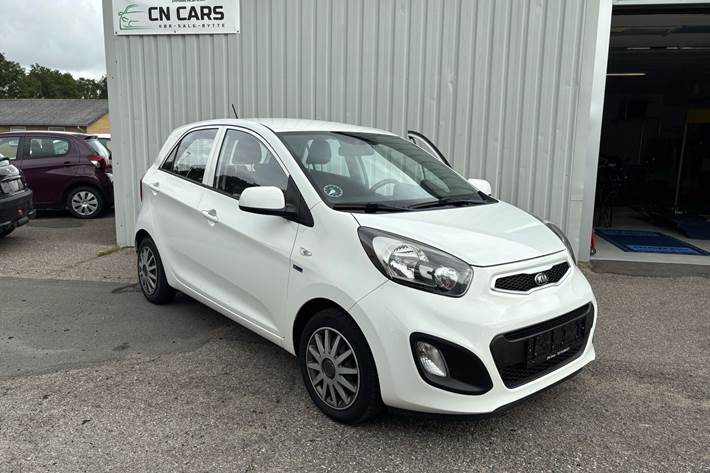 Hvid Kia Picanto fra 2012