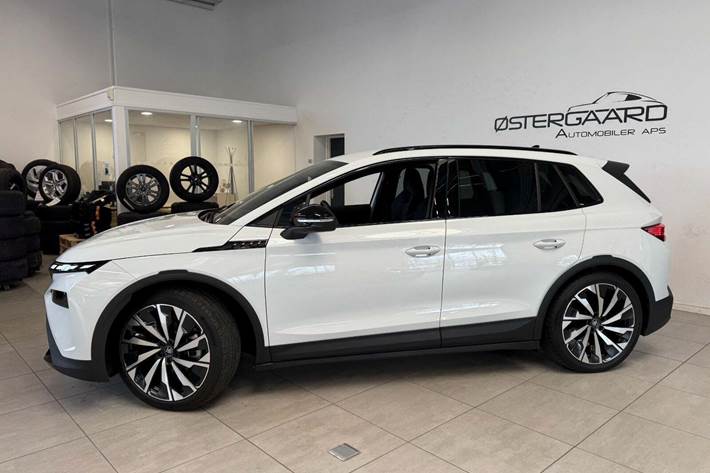 Hvid Skoda Elroq fra 2025