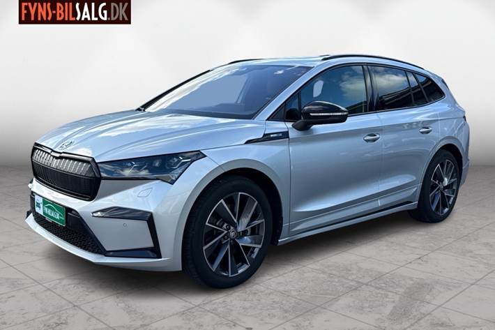 Sølv Skoda Enyaq fra 2024