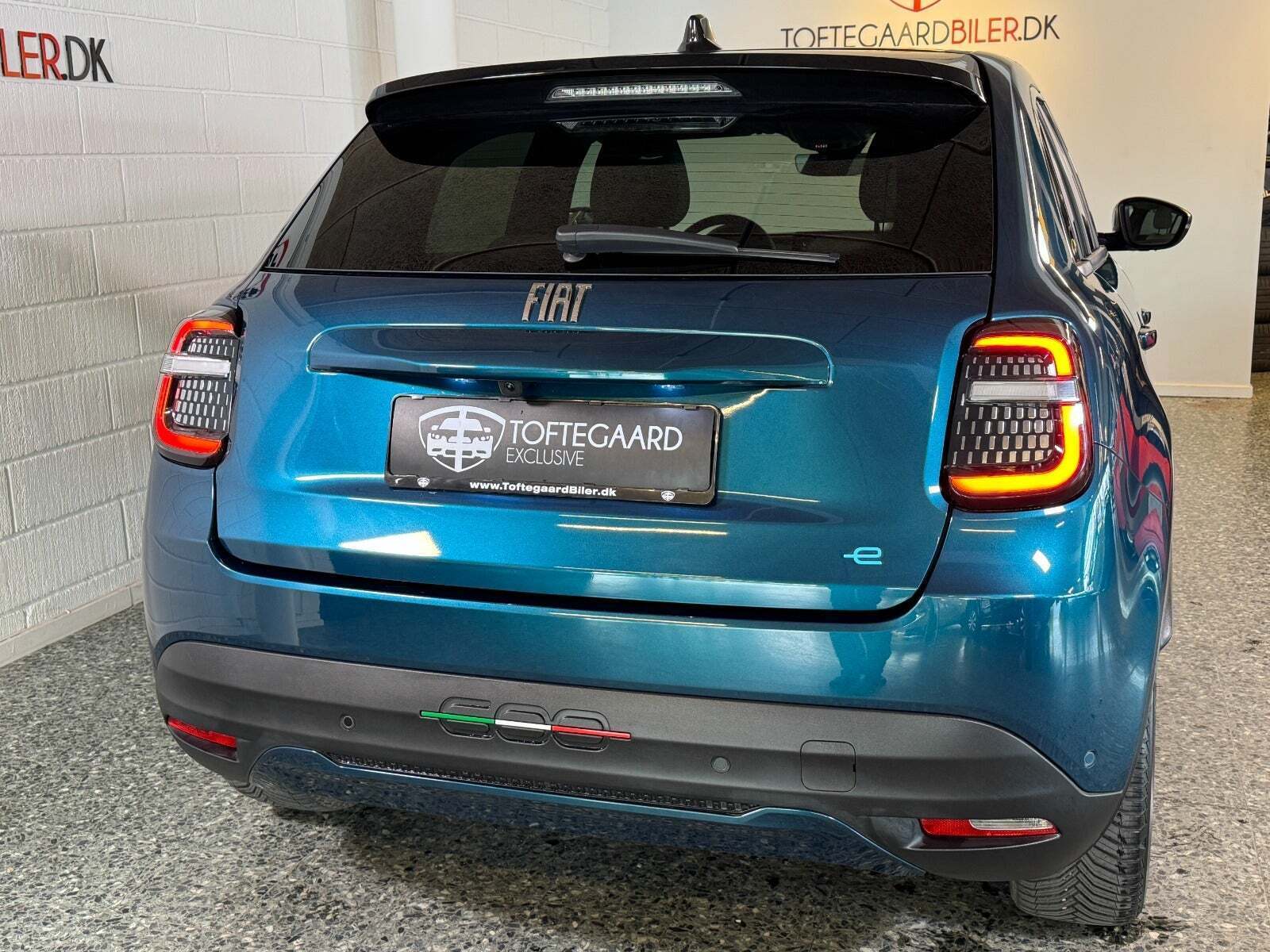 Grøn Fiat 600e fra 2024