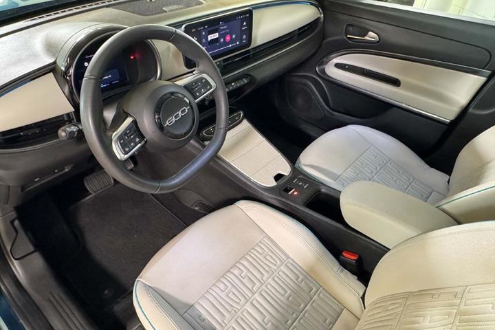Grøn Fiat 600e fra 2024