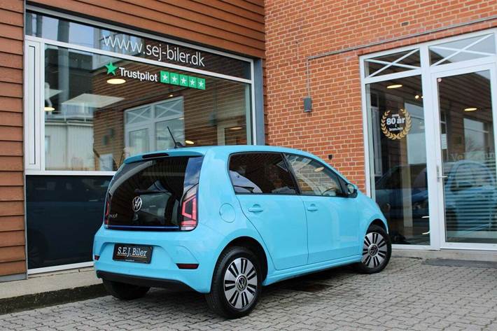 Blå VW E-UP! fra 2021