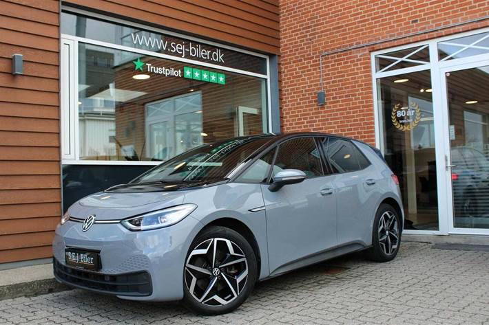 Grå VW ID.3 fra 2022