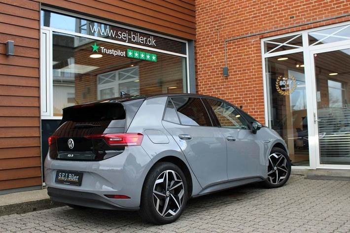 Grå VW ID.3 fra 2022