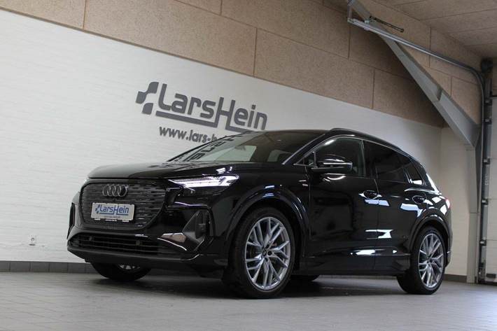 Sort Audi Q4 e-tron fra 2025