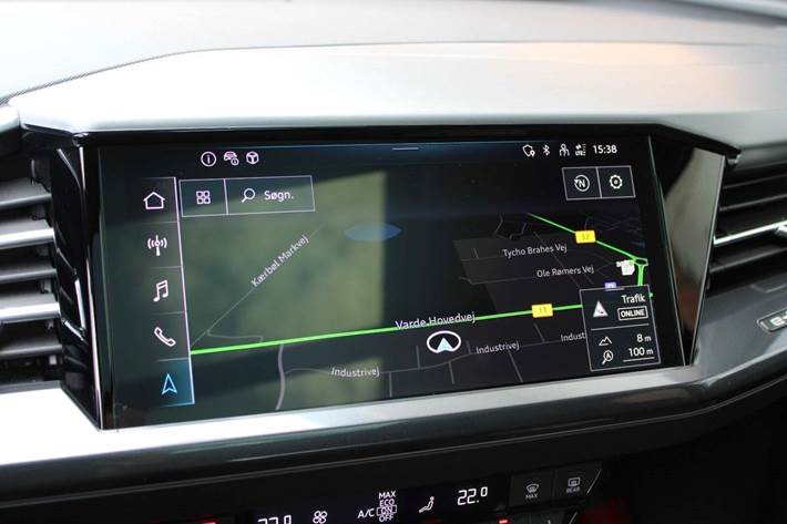 Sort Audi Q4 e-tron fra 2025