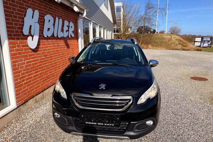 Sort Peugeot 2008 fra 2016