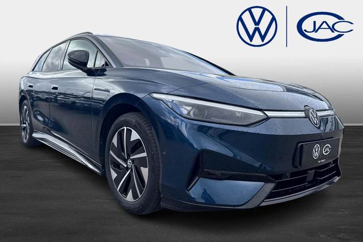 Blå VW ID.7 fra 2025