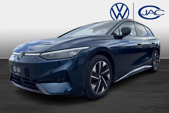 Blå VW ID.7 fra 2025