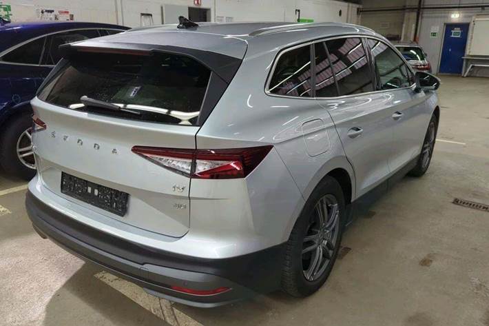 Sølv Skoda Enyaq fra 2022