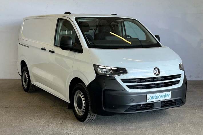 Hvid VW e-Transporter fra 2025