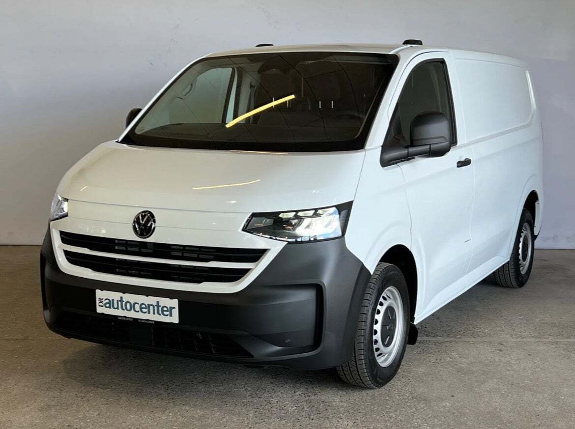 Hvid VW e-Transporter fra 2025