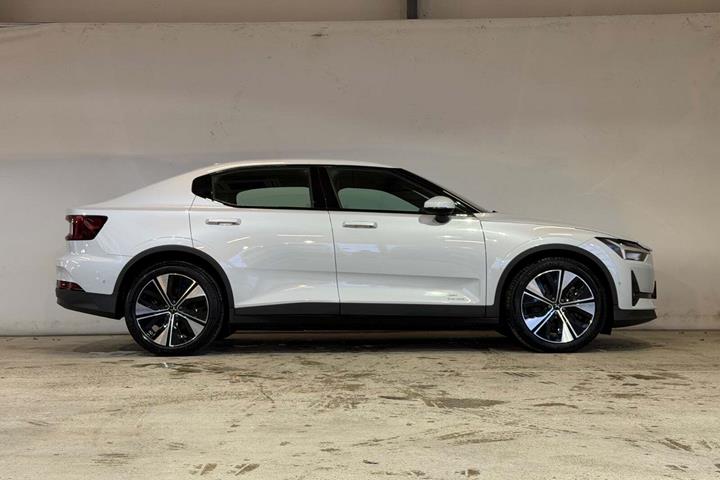 Hvid Polestar 2 fra 2024