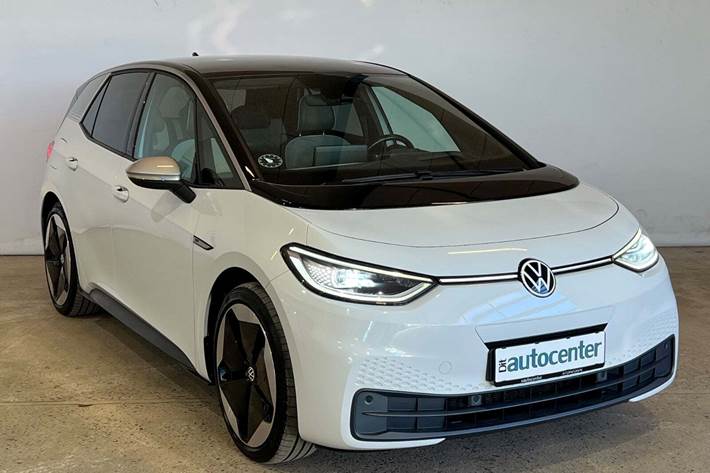Hvid VW ID.3 fra 2021